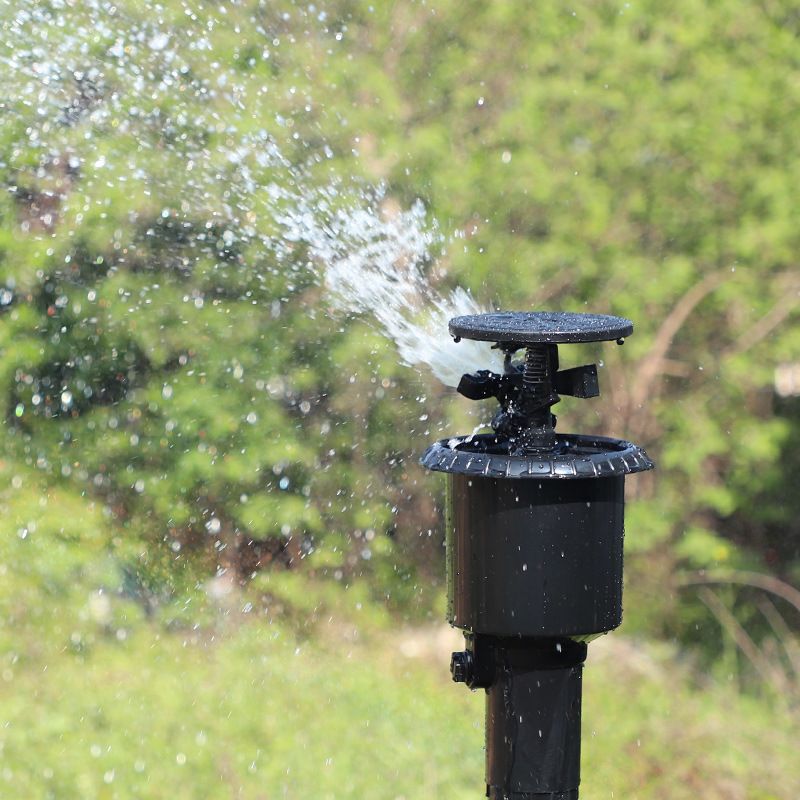 4 / 6 puntos de elevación agrícola enterrado riego de campo agrícola rociador de brazo oscilante jardín de césped sin impuestos