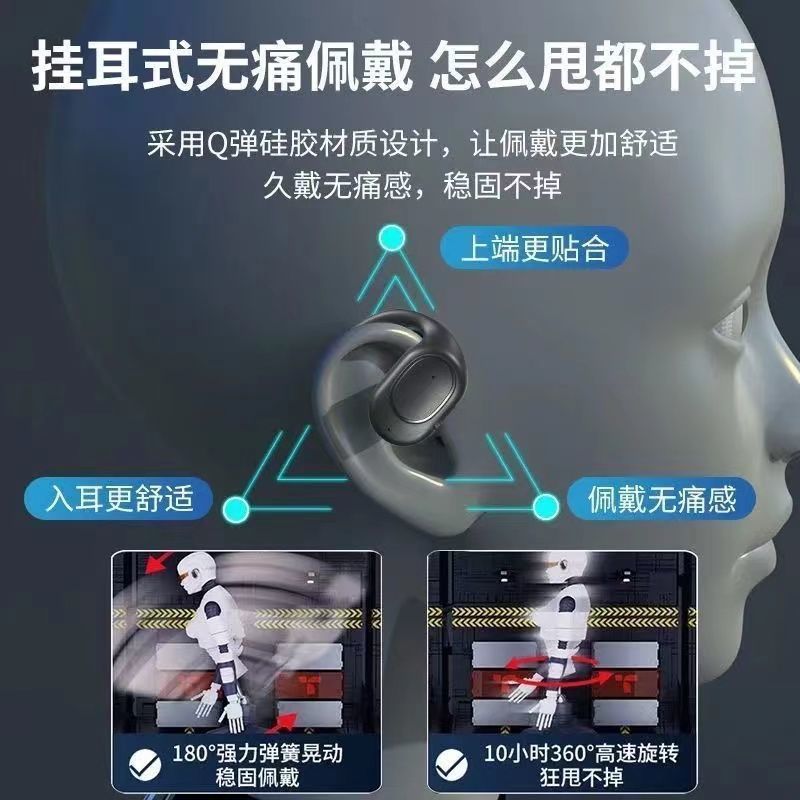 新型無線ブルートゥースのイヤホンは耳をかけます。|undefined