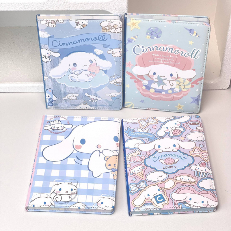 Cinnamoroll üzlü dəftər — yumşaq örtüklü, rəngli səhifəli