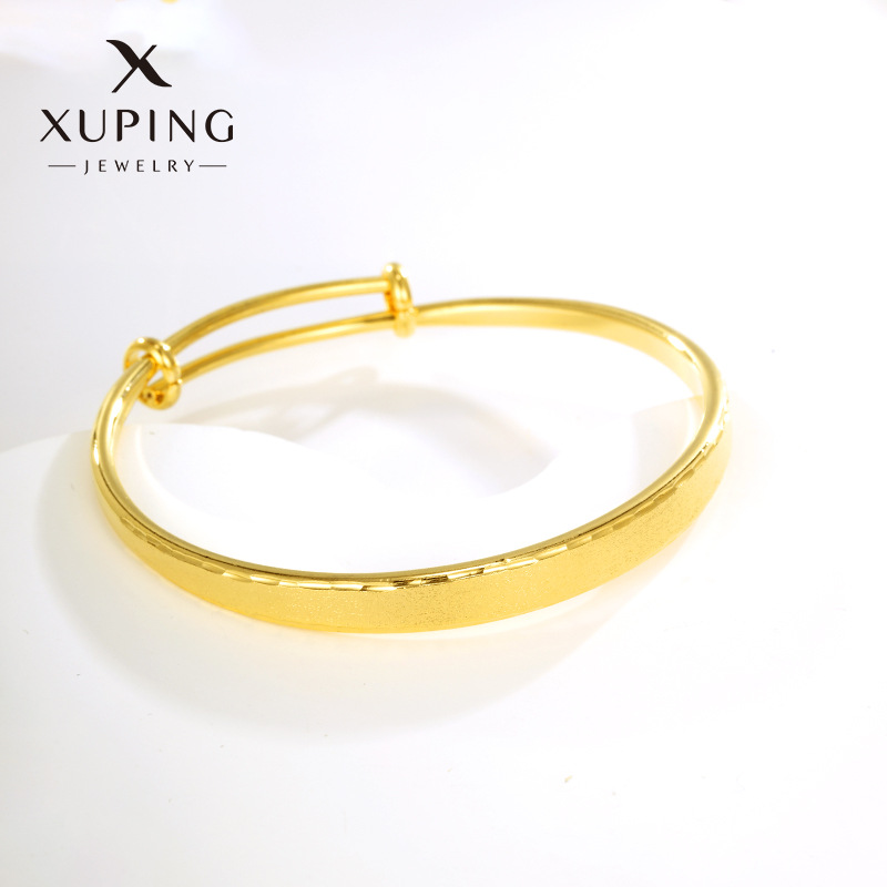 Joyas Xuping, aleación de oro, brazalete de gypsophila, pulsera de empuje femenina, pulsera de dragón y fénix de estilo madre, regalo de joyería al por mayor