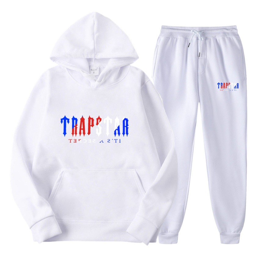 Otoño e Invierno pullover deportes suéter con capucha de los hombres y las mujeres calientes de dos piezas con capucha suelta + pantalones traje de jogging