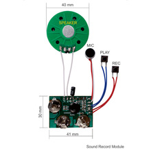 电子玩具配件LED语音款音乐机芯 吸塑托盘包装发光闪灯发声型机芯