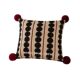 Vintage Wave Dot Striped Pillow Thickened Dutch Velvet Single Square Detachable Pillowcase Printed Pillow High-grade Light Luxury