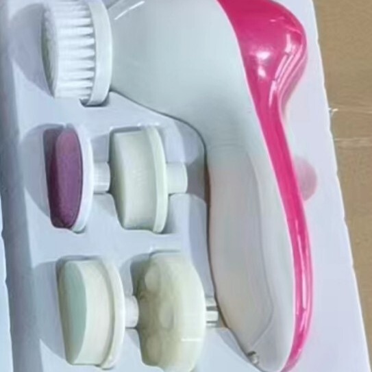 クロスボーダー卸売り五合一洗顔器電気洗顔器洗顔器顔洗浄器マッサージ美容器プレゼント|undefined
