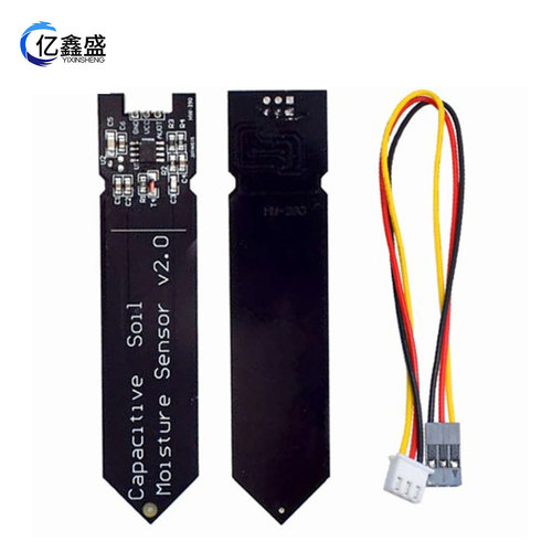 Capacitive Soil Moisture Sensor Module, Corrosion-Resistant, Wide Voltage Line 3.3-5.5V, Corrosion-Resistant