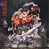 One Piece GK Tiansong Snake Human Luffy Four Hand -Man Model Models and Sauron resin statue ornaments