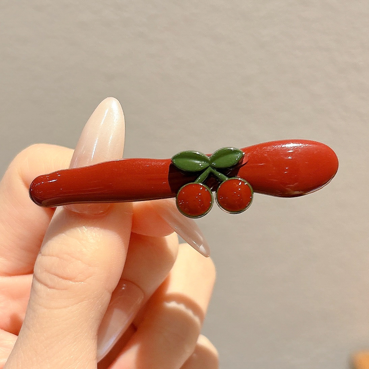 Clip de cabello de flor de leopardo para mujeres clip de cabello de alto nivel frente clip de frangeo 2025 nuevo clip lateral clip de cabello toque