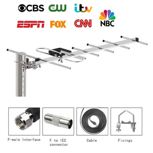 2023 Hot Selling Antenna Yagi Antenna Outdoor TV Antenna Ground Wave Digital TV Antenna TV Ant