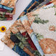 Factory direct polyester cotton fine plain yarn-dyed jacquard fabric fashion clothing luggage fabric