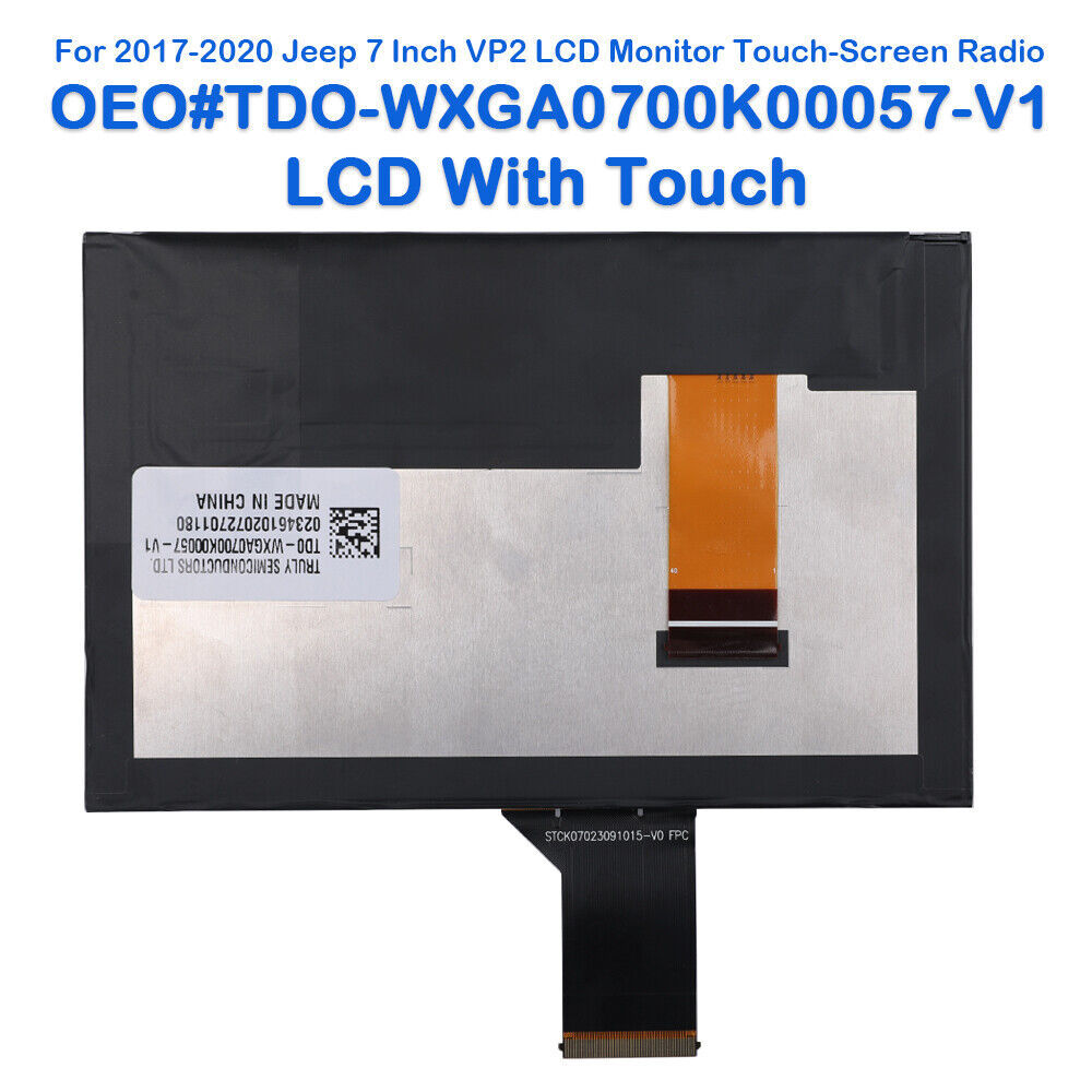 7-inch TD0-WXGA0700K00057-V1 suitable for 2017-2020 Jeep guide LCD…