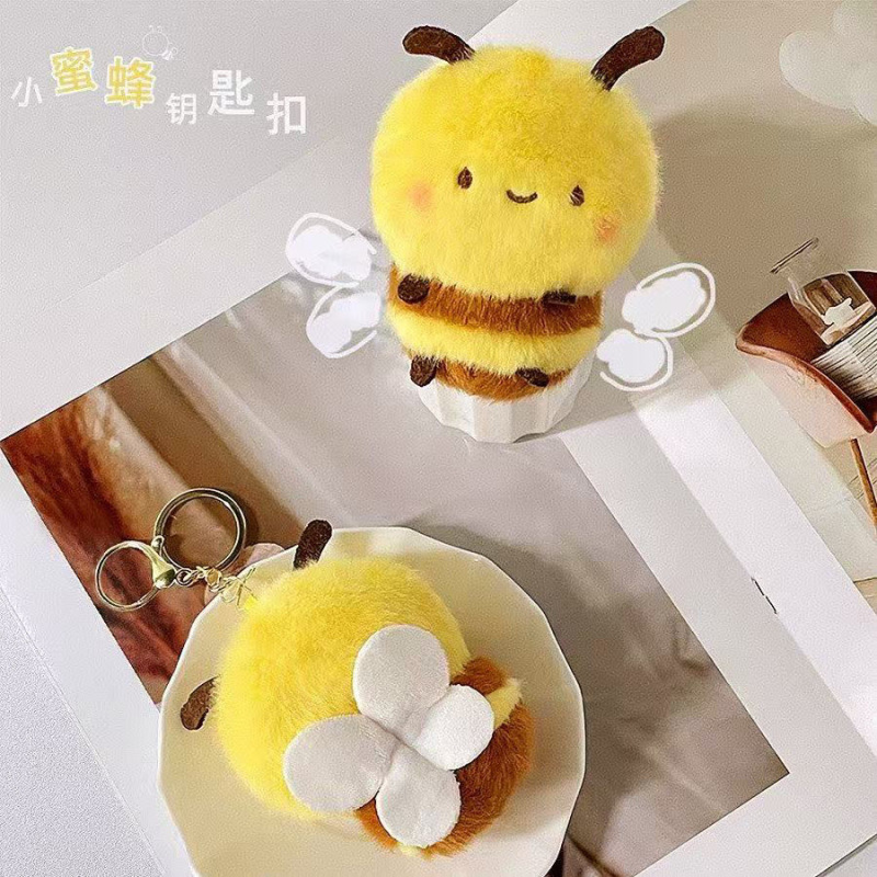 かわいい太ったミツバチのぬいぐるみストラップのアイデア減圧人形ぬいぐるみのぬいぐるみのプレゼント|undefined