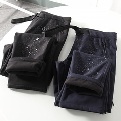 鳥同款~線下899立體裁剪秋冬加厚戶外防風防潑水加絨保暖休閒褲男