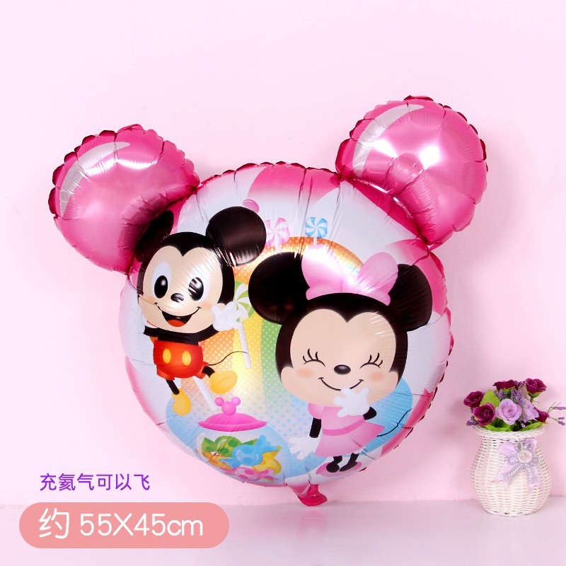 かわいい動物フローティングヘリウムバルーンアルミフィルム子供用ベビーレギンス誕生日パーティーレイアウト装飾写真小道具|undefined