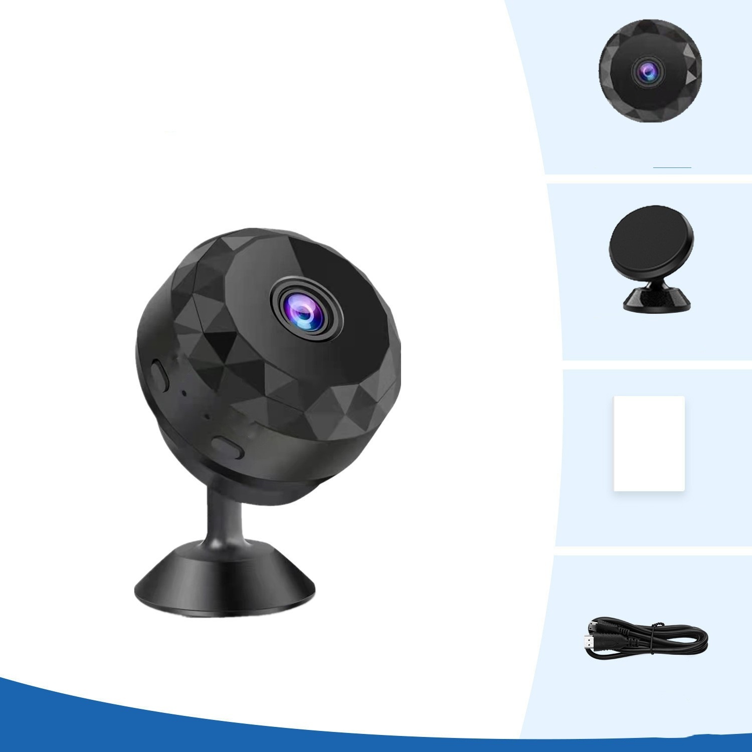 新款A9高清wifi 摄像头1080P智能监控器红外夜视家用摄像头仅跨境