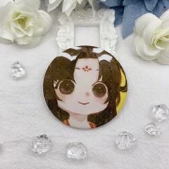 黑蓮花攻略手冊吧唧綾妙妙子期幕聲Q版徽章胸針二次元動漫周邊