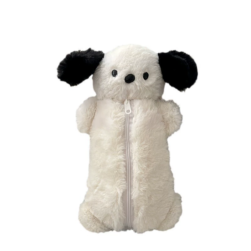 Cute plush capacious cartoon pencil case for students, for secondary school
