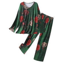Plus Size Women's Loungewear Sleepwear ᘿ����ϴ�aŮʽ�ﶬ
