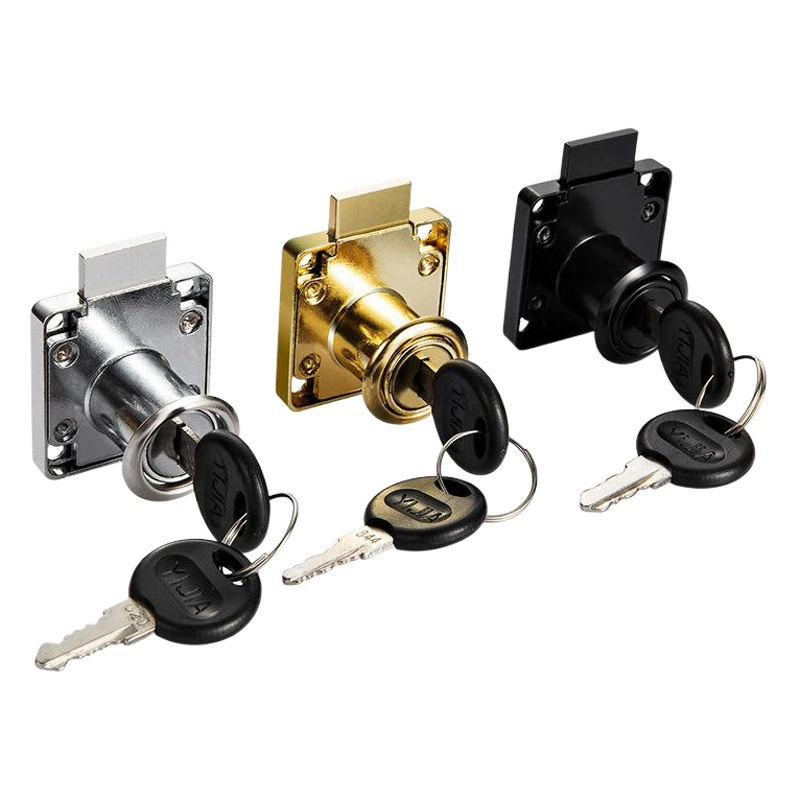 Yijia Офисный стол Замок ящика Цилиндр Удлиненный компьютерный стол Шкаф Замок ящика Мебельный замок Дверной замок шкафа