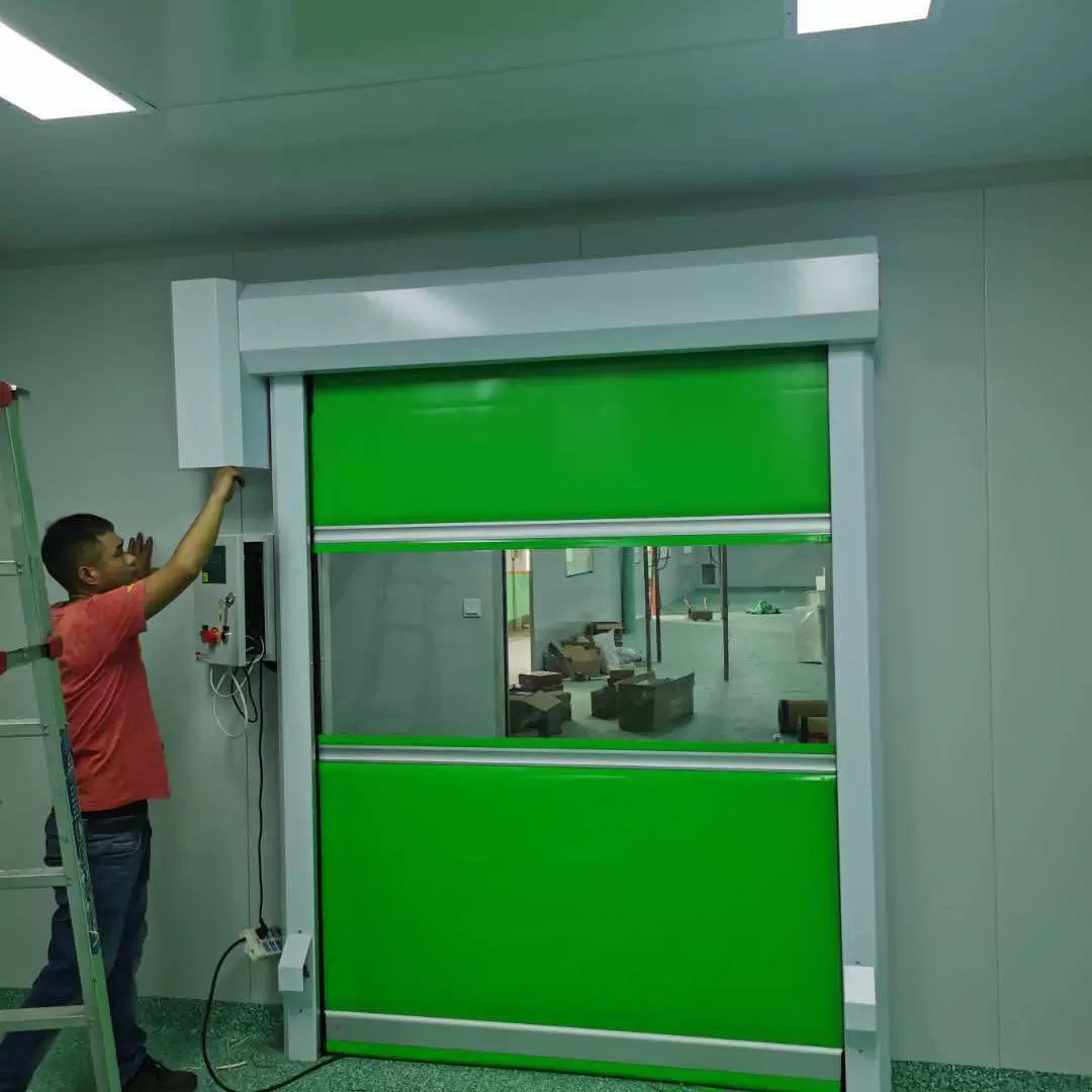 厂家快速进出门 自动感应 隔热保温 空调车间感应门 快速门电动门