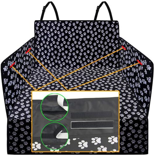 Cross-border car pet mat car trunk mat full cover mat anti-slip wear-resistant anti-dirt seat mat