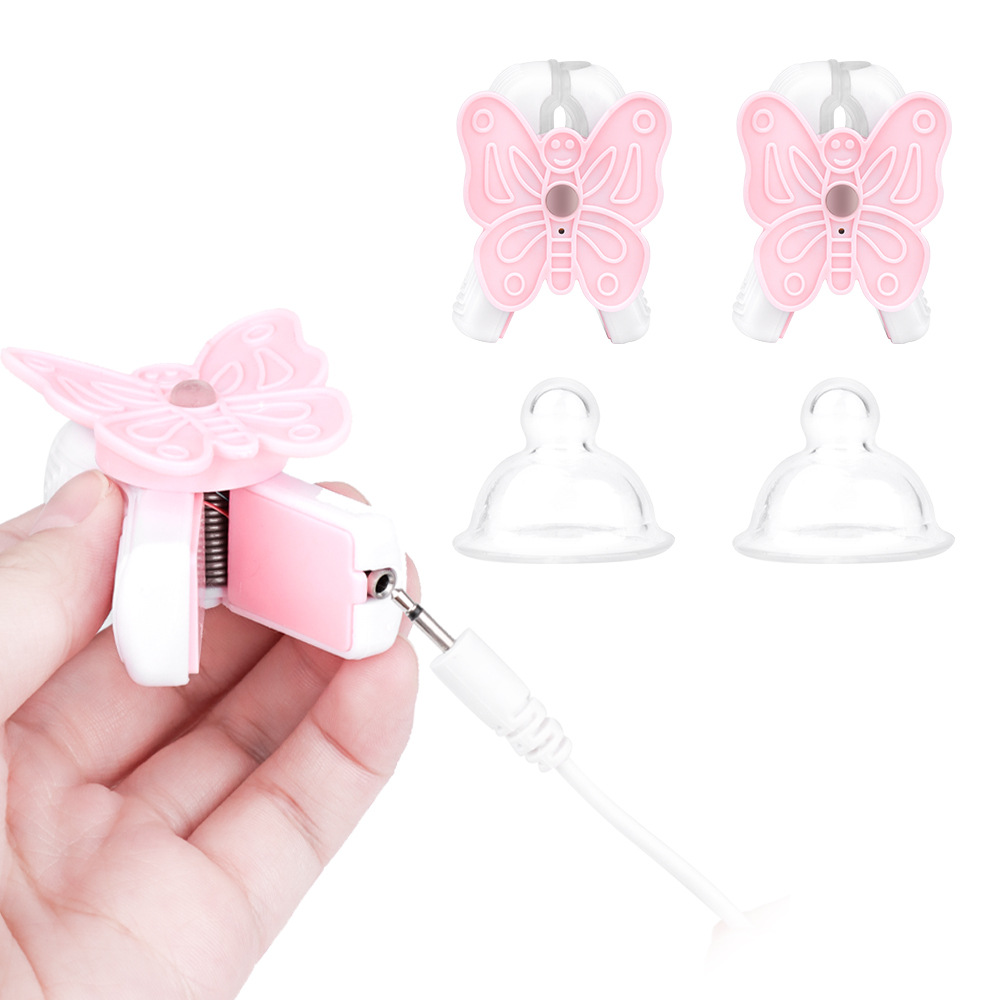 Pink Butterfly Nipple Clamp