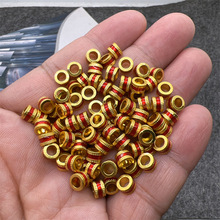 景泰蓝工艺diy配饰镀古法金保色烧蓝滴油隔球佛手串项链服装辅料