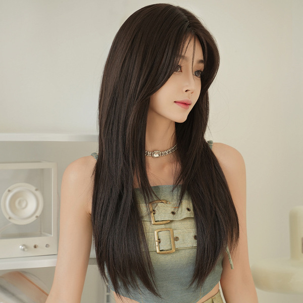 Wig for women with long straight hair
