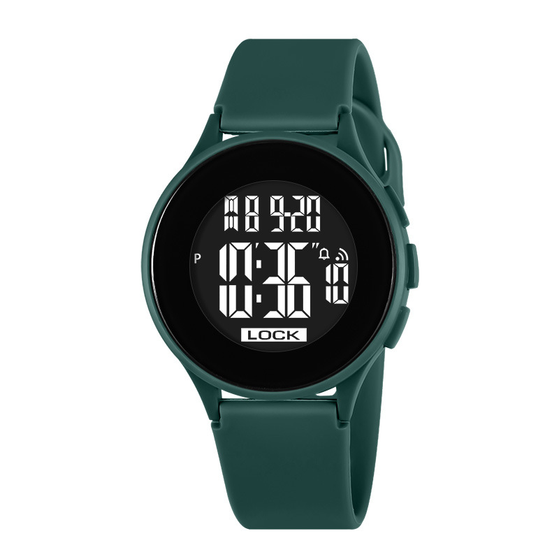 Hombres y niñas estudiantes al aire libre cronógrafo reloj electrónico alarma multifuncional moda nocturna relojes electrónicos fabricantes al por mayor
