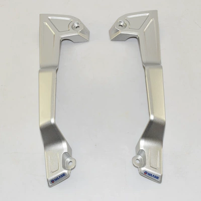 left and right side panels, Motorcycle frame - silver