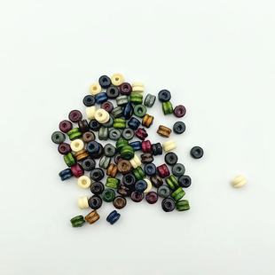 Factory wholesale 5*6 two beads factory direct creative diy jewelry accessories handmade diy loose beads retail