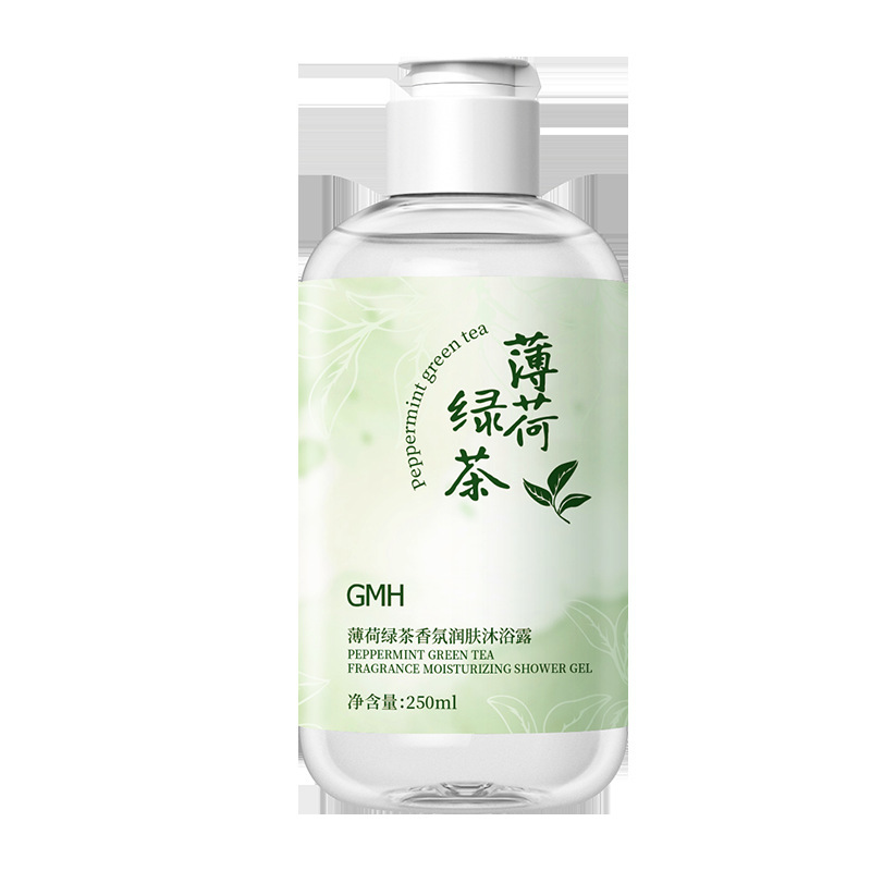 GMH薄荷绿茶沐浴露1200ml深层清洁清爽不油腻夏季学生男女批发|undefined