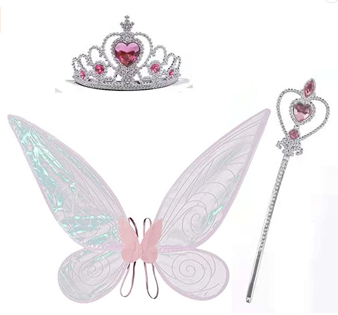 핑크 [마술 지팡이 + 크라운]