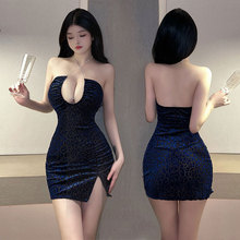 吊带性感新款情趣内衣诱惑制服夜店套装淑女裙睡衣睡裙一件代发