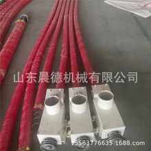 水稻大豆装袋吸粮机 软管车载式提粮中间驱动抽粮机