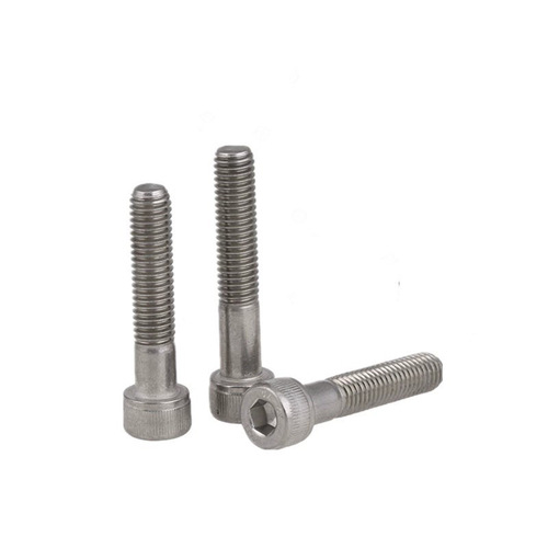 304 stainless steel half-thread hexagon socket screws M4M5M6M8M10-M120 cylindrical head bolts half-threaded screws