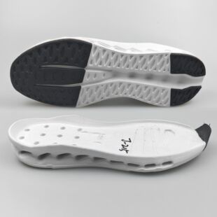Dongguan Sole Factory Direct Sales Wholesale Side Wall Hole Sports Sole New Running Sole Material Md Combination Rb