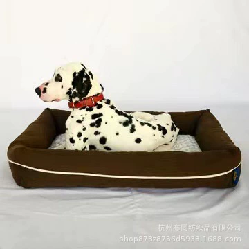 Питомник Кровать собаки мягкий плюшевый Чехол Поддержка гнездования кровати собаки L-XXL Размер