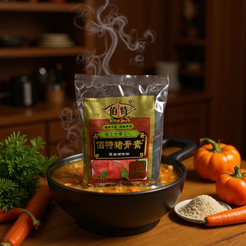 佰特猪骨素454g*20袋1箱复合调味料炒菜炖汤火锅酱卤餐饮家用商用