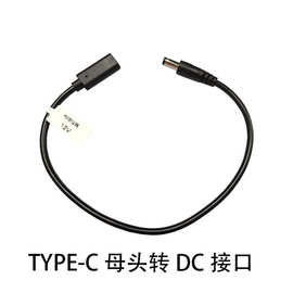 typec诱骗线转DC头9V12V15V20V电源线PD老化线