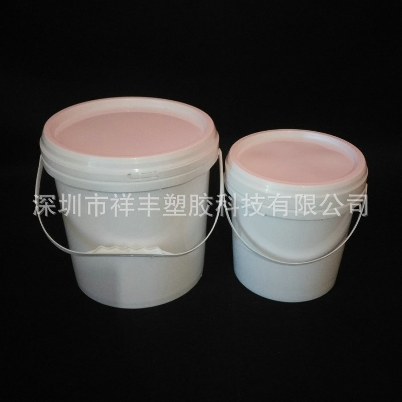 塑料小水桶 洗笔桶 调色桶 手提带盖小水桶 洗车桶 美术画画桶5升