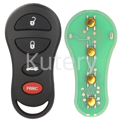 Suitable for Jeep Dodge Car Keys - 4-keys