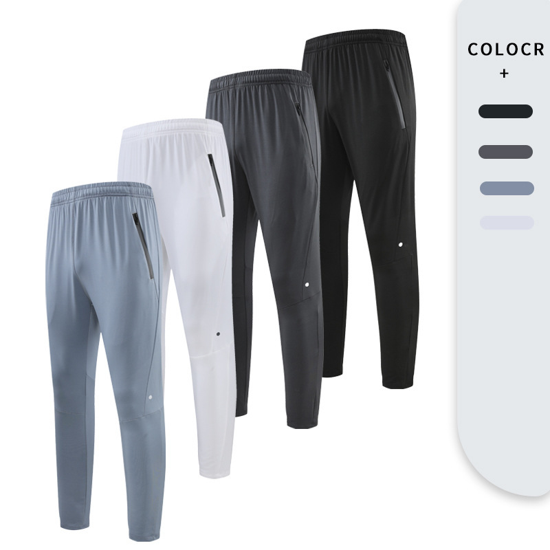 Outdoor Leisure Sports Quick-Drying Trousers Autum Blank Version Trousers for Men and Women Running Fitness Training Sports Pants