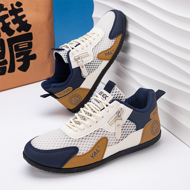 Zapatos de hombre de verano, zapatos casuales de hombre, nuevos zapatos de baloncesto transpirables, zapatos de papá transpirables