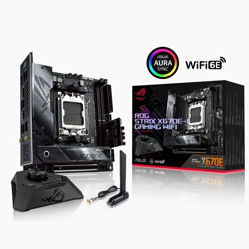 Материнская плата ROG Strix X670E-I Gaming WiFi AMD X670/ SOCKET AM5