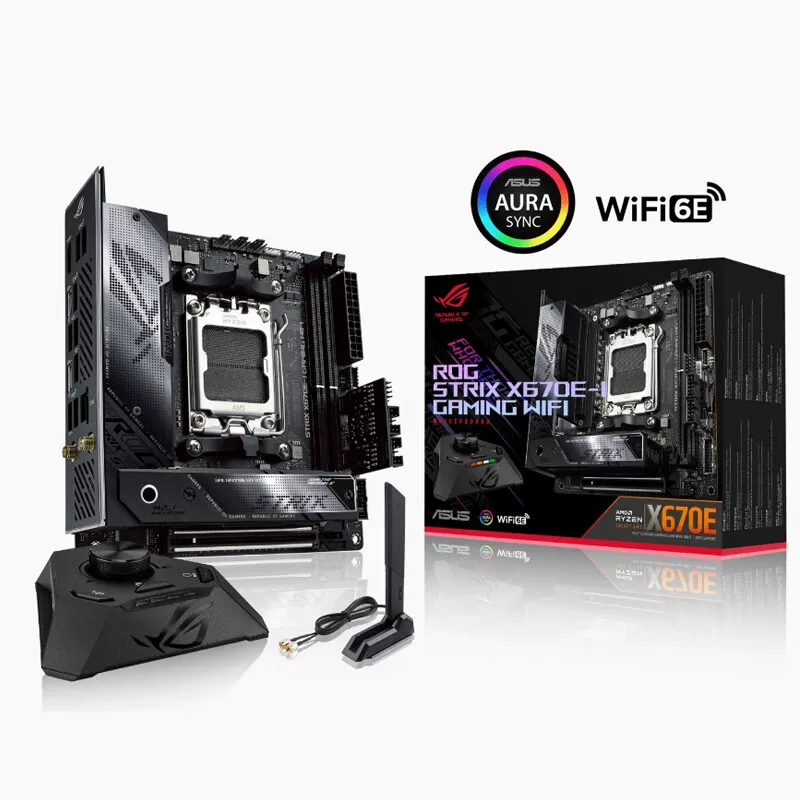 Материнская плата ROG Strix X670E-I Gaming WiFi AMD X670/ SOCKET AM5