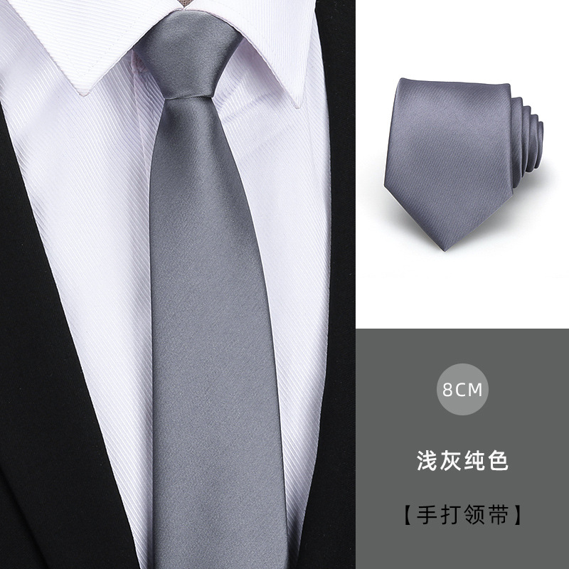 8CM 밝은 회색 단색 손으로 인쇄