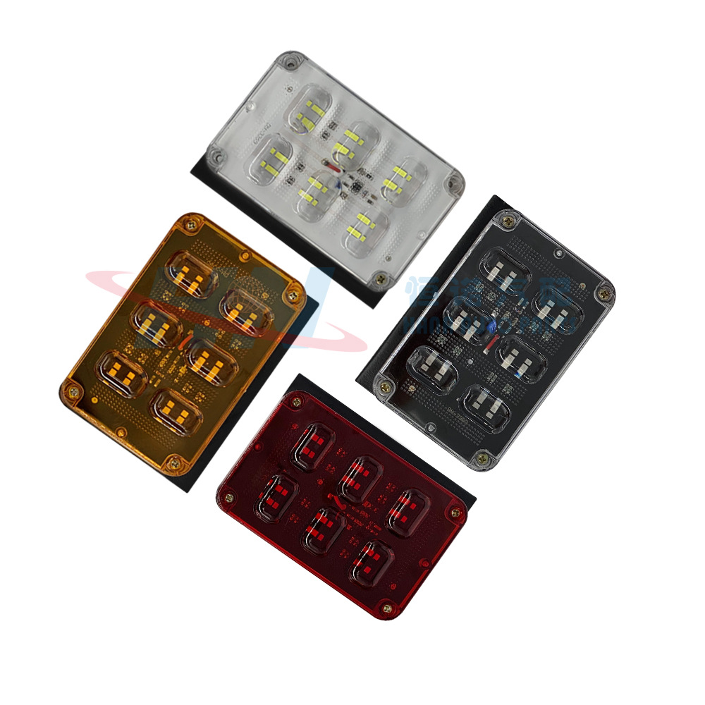 Luz lateral intermitente cuadrada luz lateral cuadrada camión luz intermitente remolque luz lateral intermitente