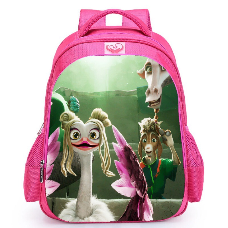 Goat Miracle Dream Team Spine-Protecting School Bag with Classic Character Print, Comfortable and Breathable Backpack for Primary School Students Goat Miracle Dream Team Spine-Protecting School Bag with Classic Character Print, Comfortable and Breathable Backpack for Primary School Students