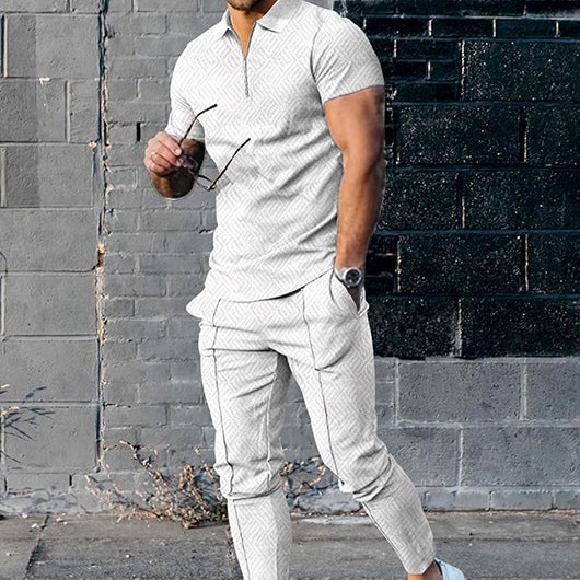 autumn fashionable trend polo with zipper