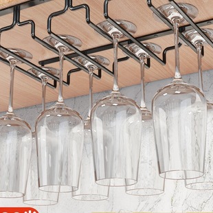 Stainless Steel Wine Glass Rack Wine Glass Hanger Wine Glass Rack Hanging Upside down Home Wine Cabinet Wine Rack Ornaments